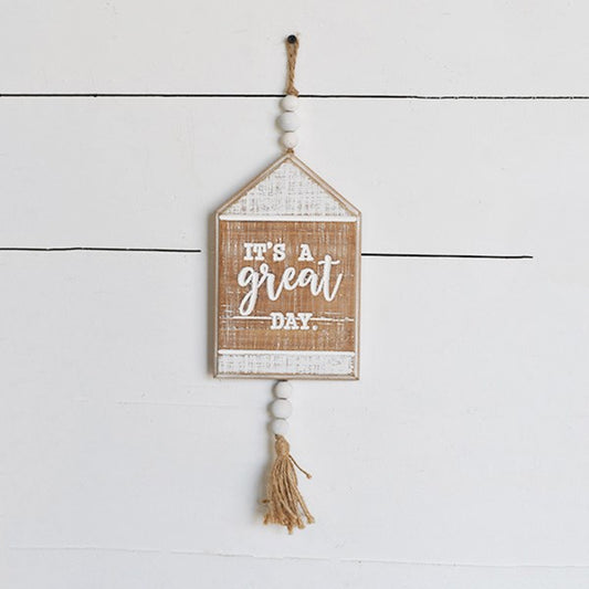 Beaded Sign, The Feathered Farmhouse