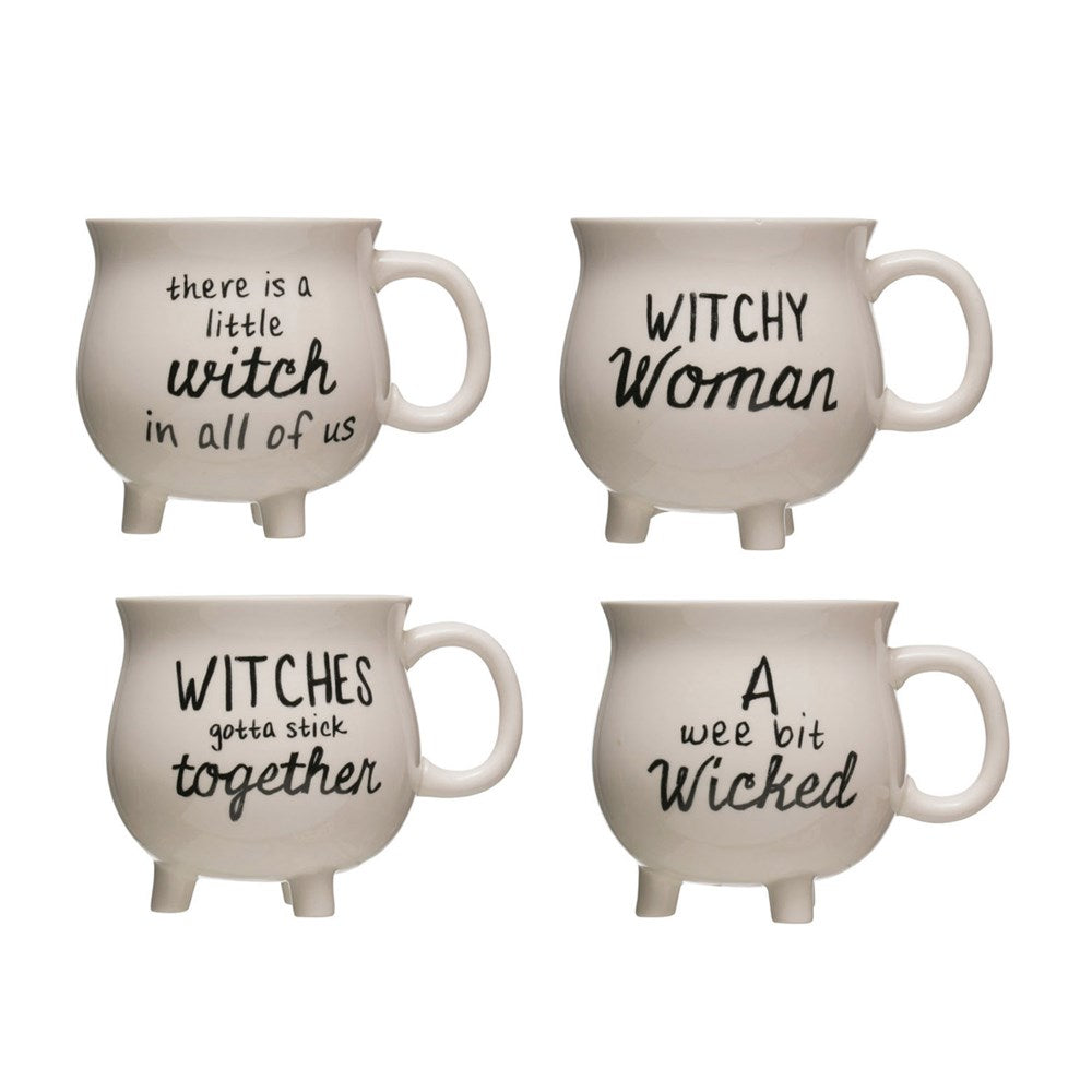 Halloween Cauldron Mugs