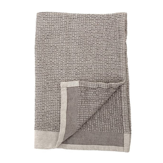 Grey Waffle Weave Tea Towel Set