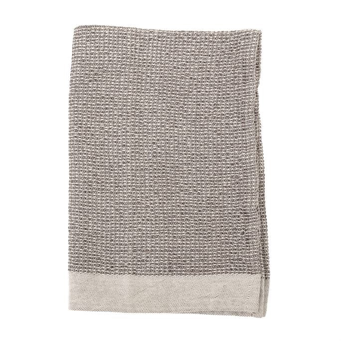 Grey Waffle Weave Tea Towel Set