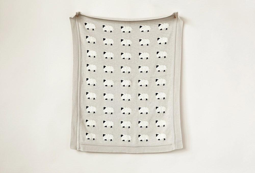 Sheep Baby Blanket