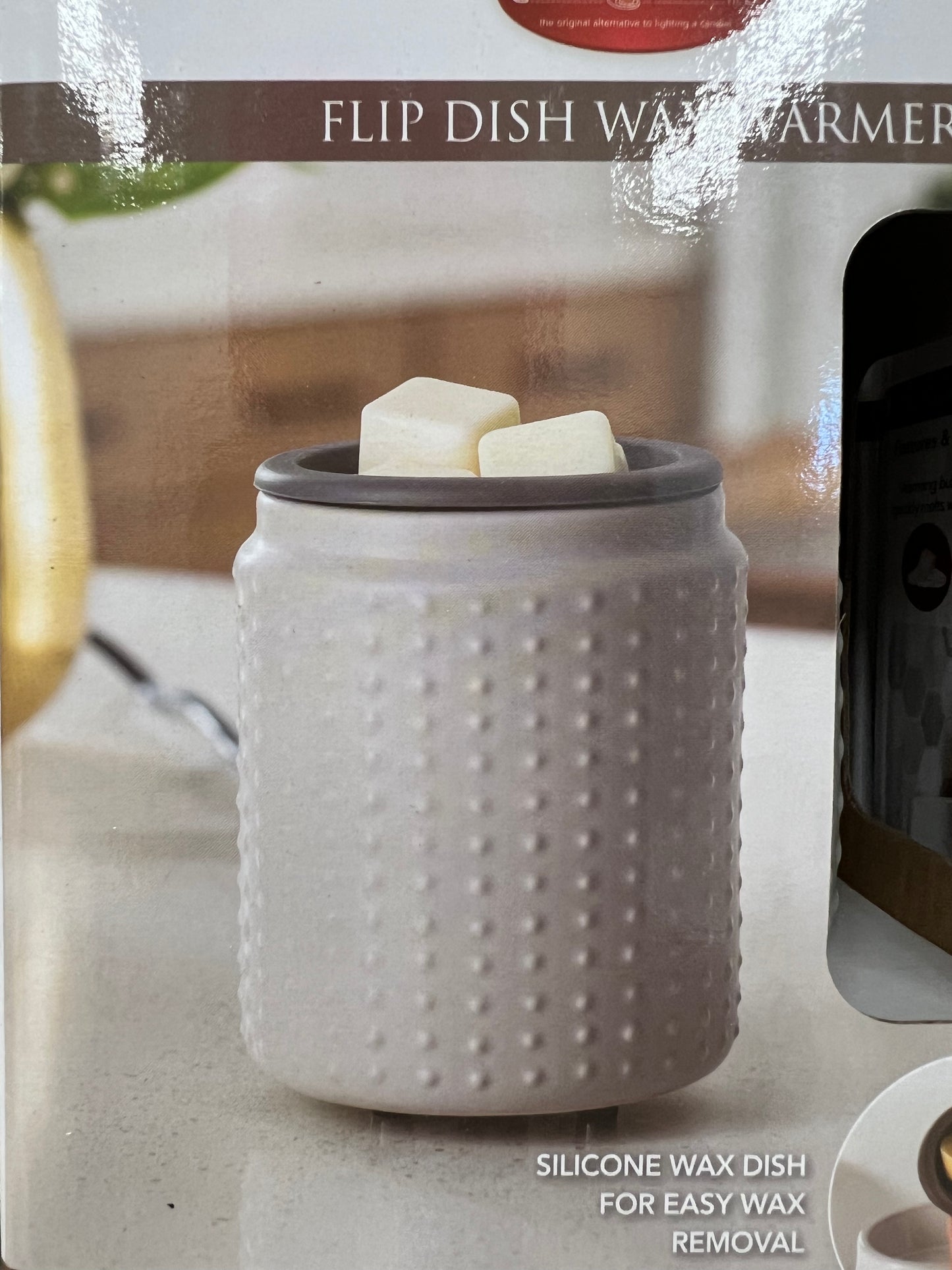 Gray Hobnail Warmer