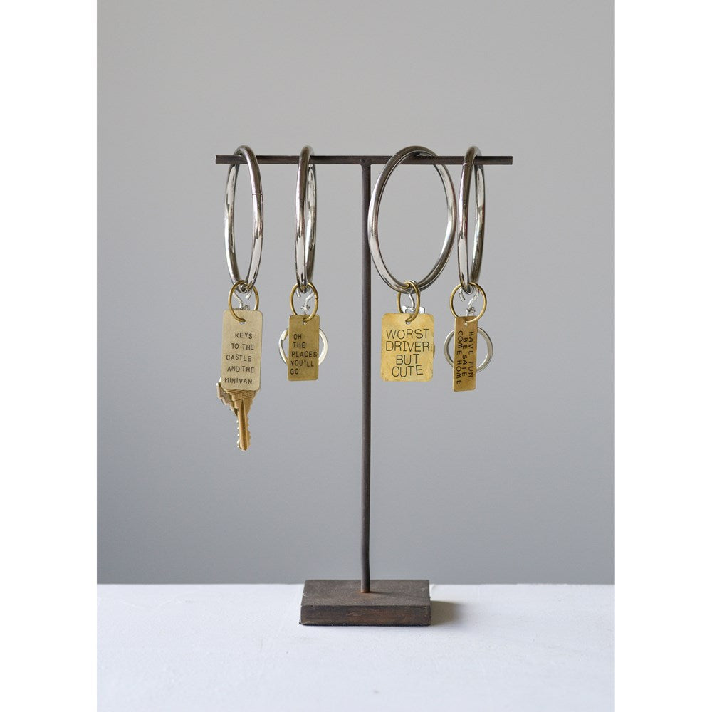 Snarky Sayings Key Chain, The Feathered Farmhouse
