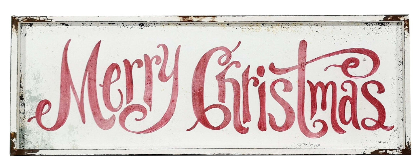 Wood Christmas Sign, The Feathered Farmhouse