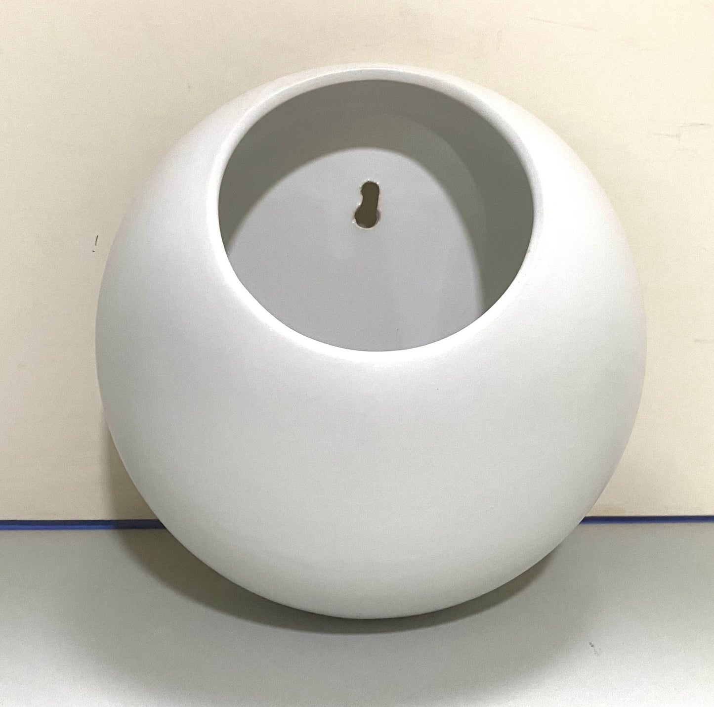 Matte White Wall Pocket, The Feathered Farmhouse