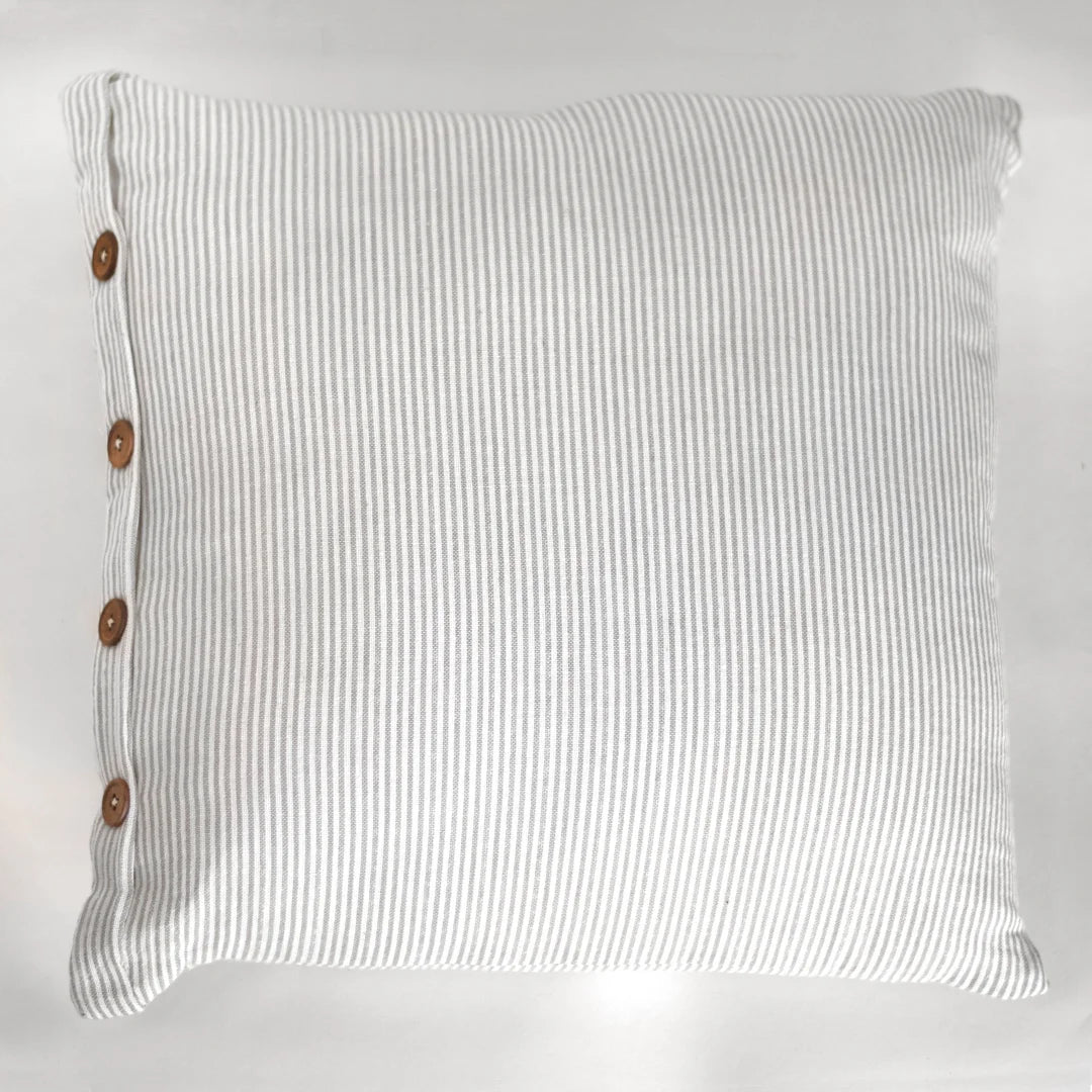 Pin Stripe Pillow, Feathered Farmhouse