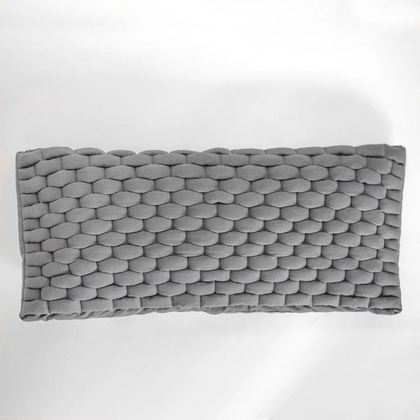 Charcoal Woven Pillow