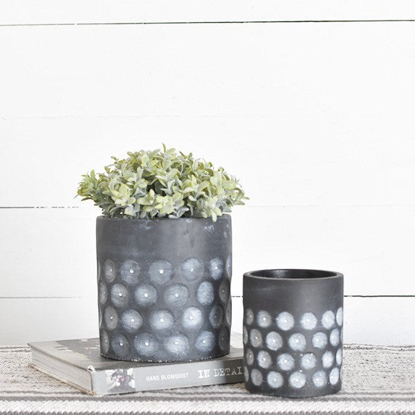 Polka Dot Planters