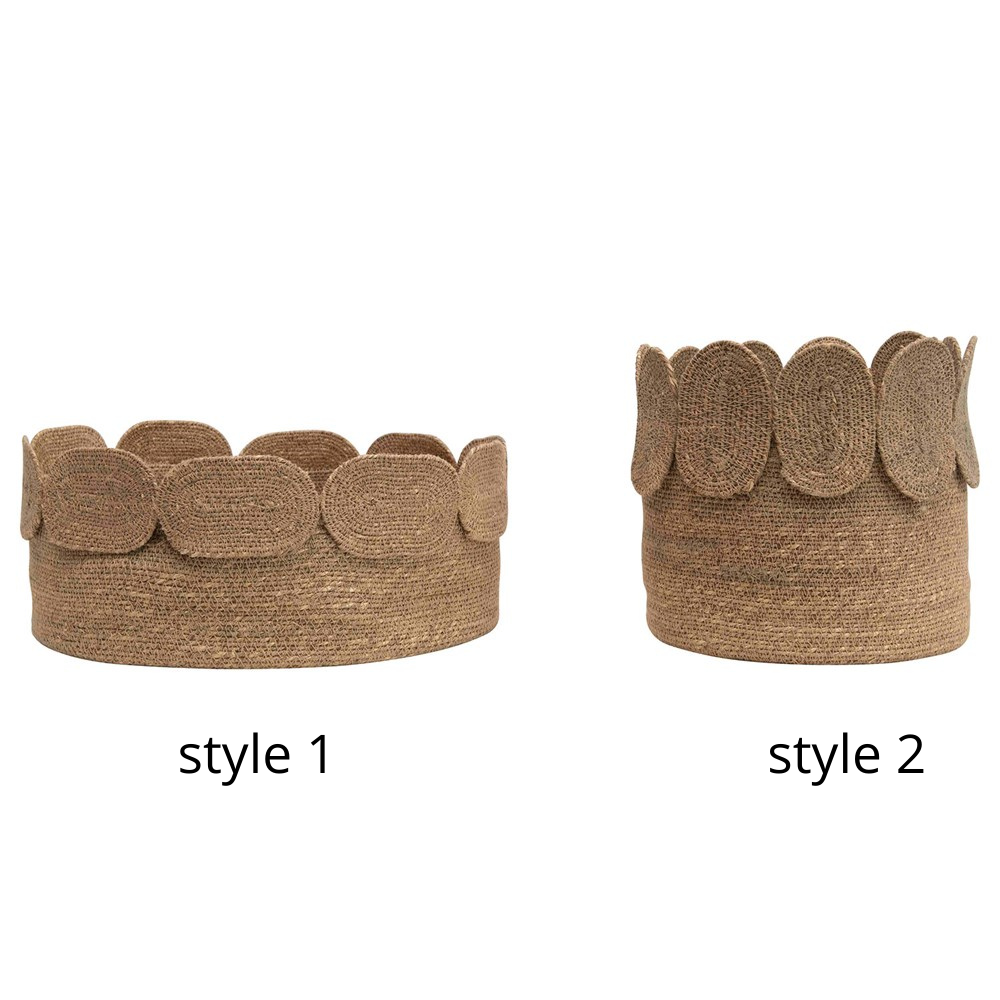 Appliqued Edge Baskets