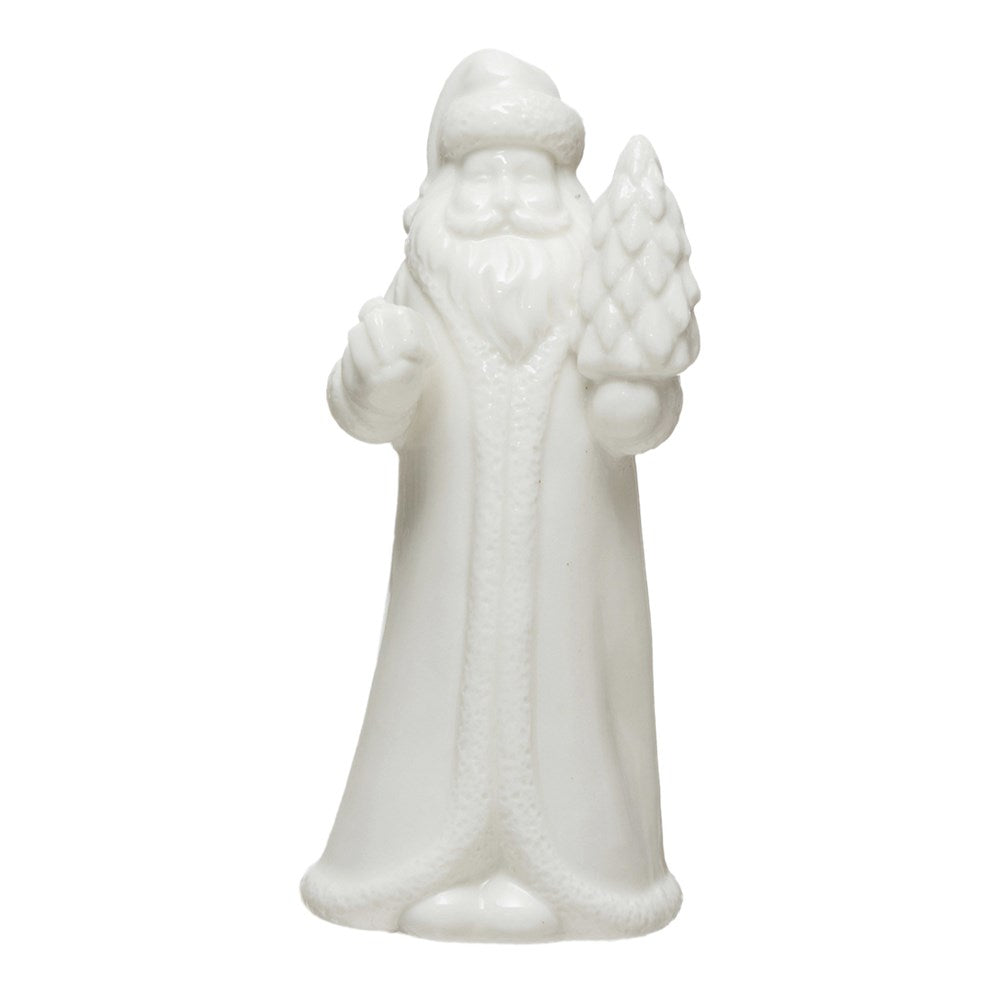 Stoneware Santa, The Feathered Farmhouse