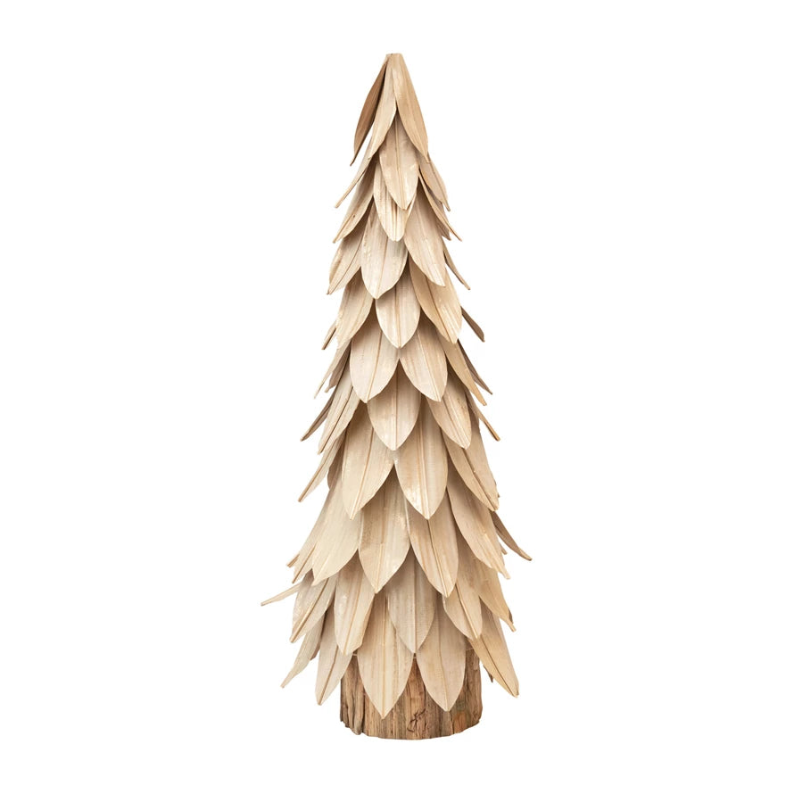 Buri Leaf Christmas Tree, The Feathered Farmhouse