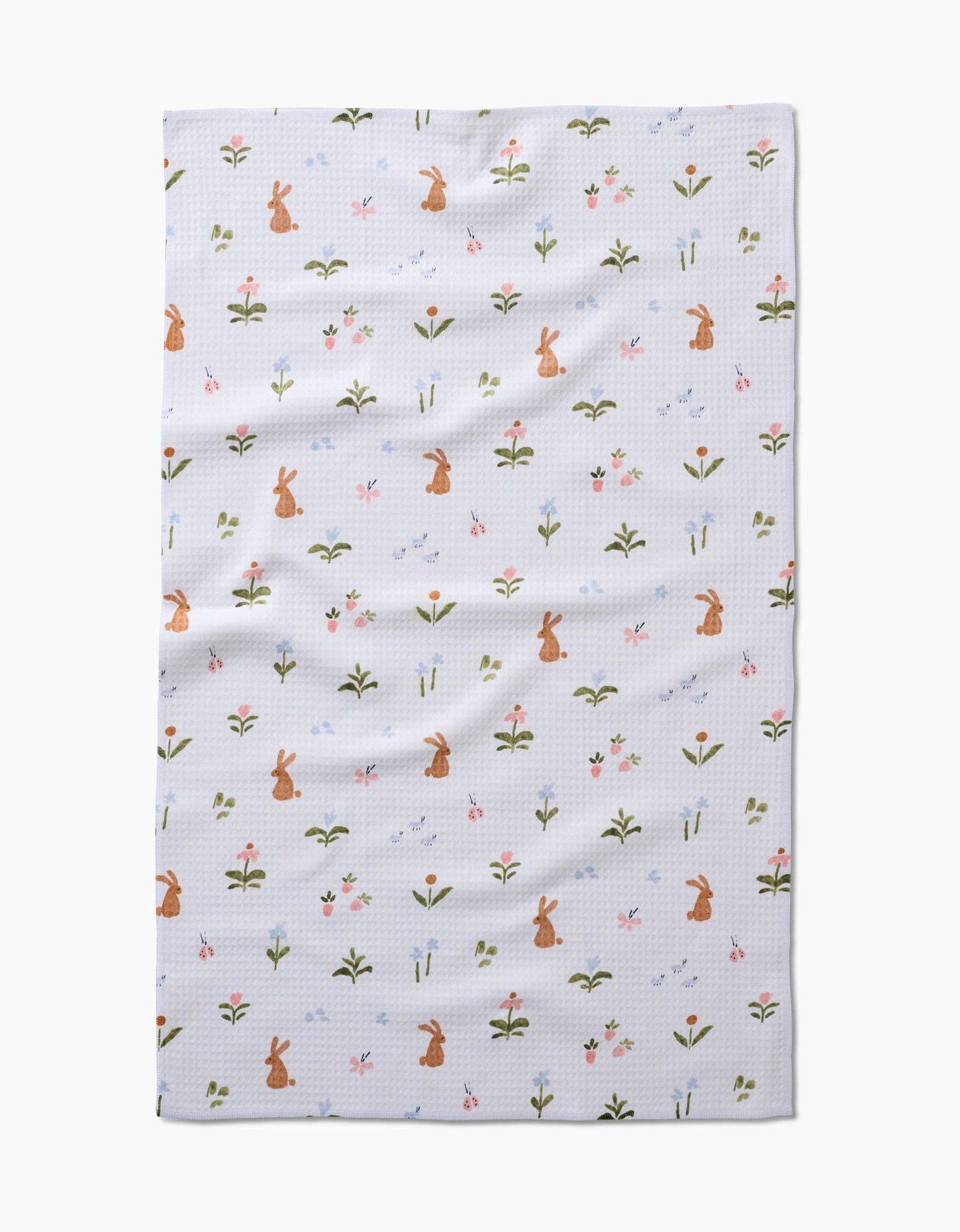 Bunny Blossoms Luxe Hand Towel, Feathered Farmhouse