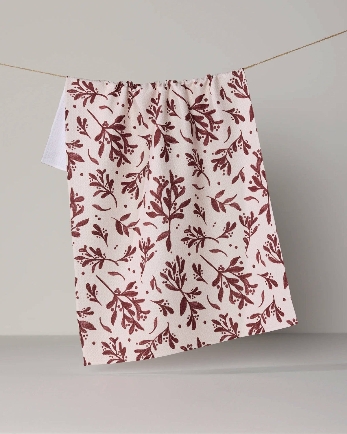 Holly Folly Tea Towel, Feathered Farmhouse
