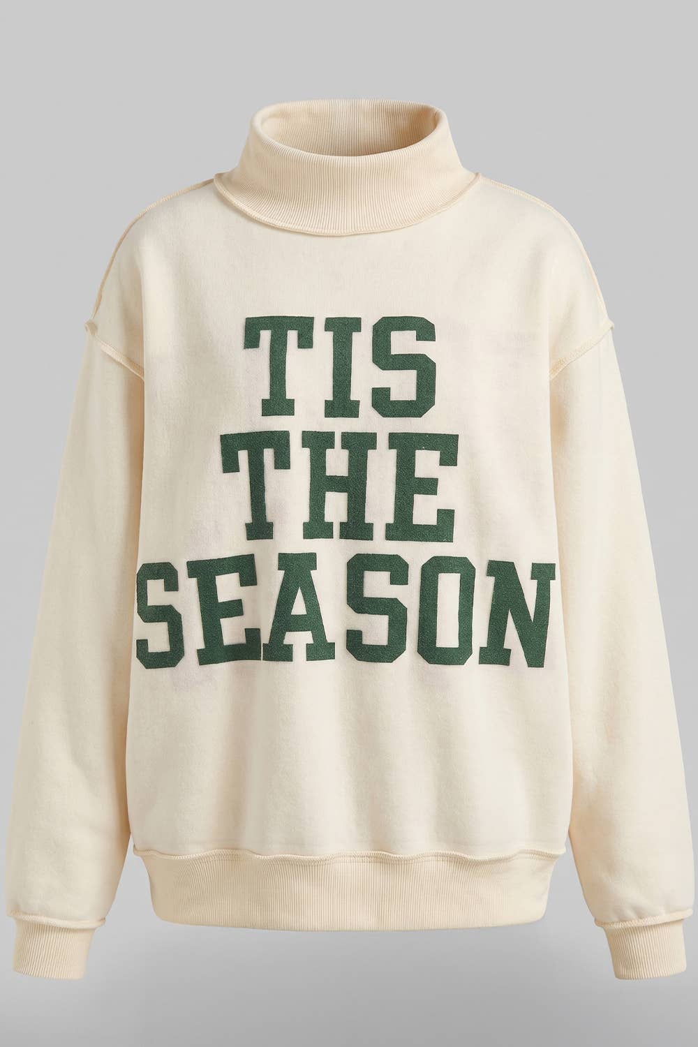 Holly Jolly Reversible Mock-Neck Sweatshirt