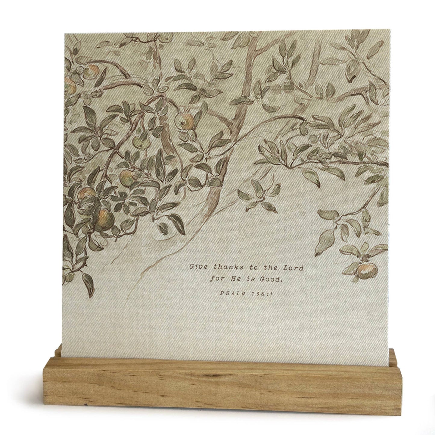 Give Thanks Shelf Decor, Feathered Farmhouse