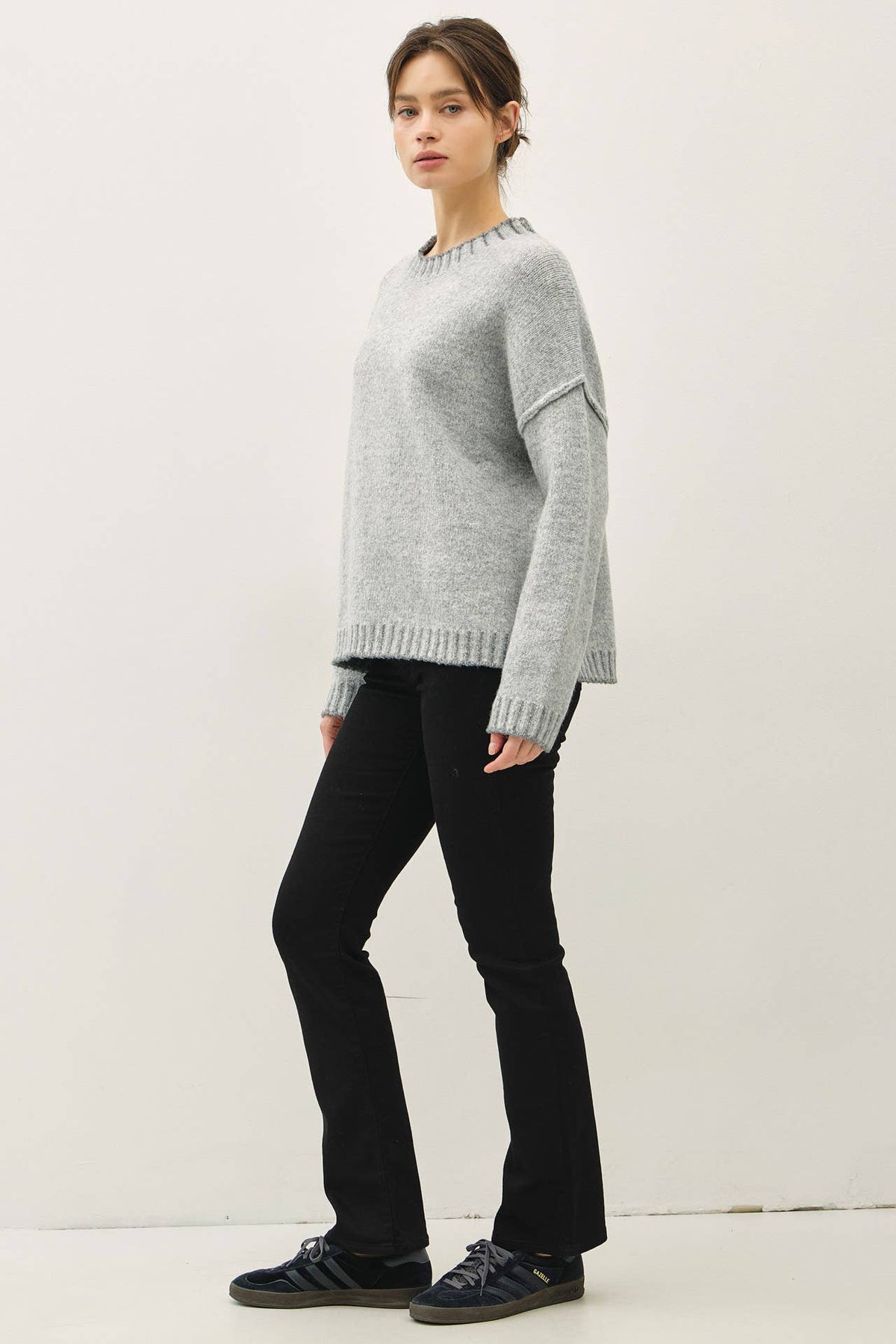 Sophia Stitched Sweater, Feathered Farmhouse