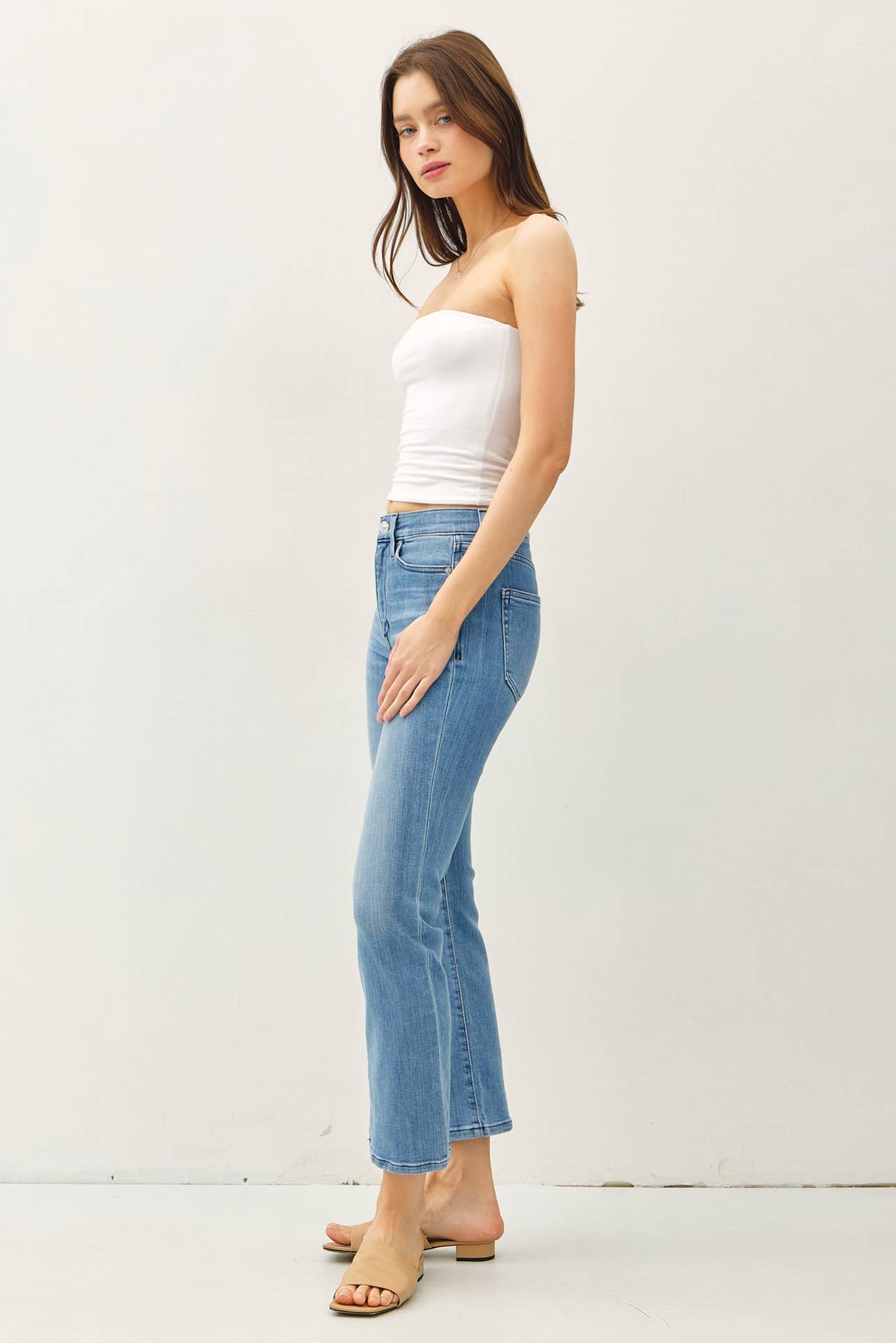 Basic Bandeau Top, Feathered Farmhouse