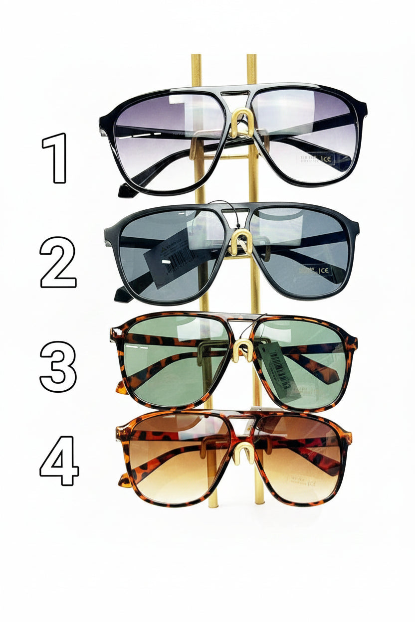 Vintage Style Fashion Shades Sunglasses, Feathered Farmhouse