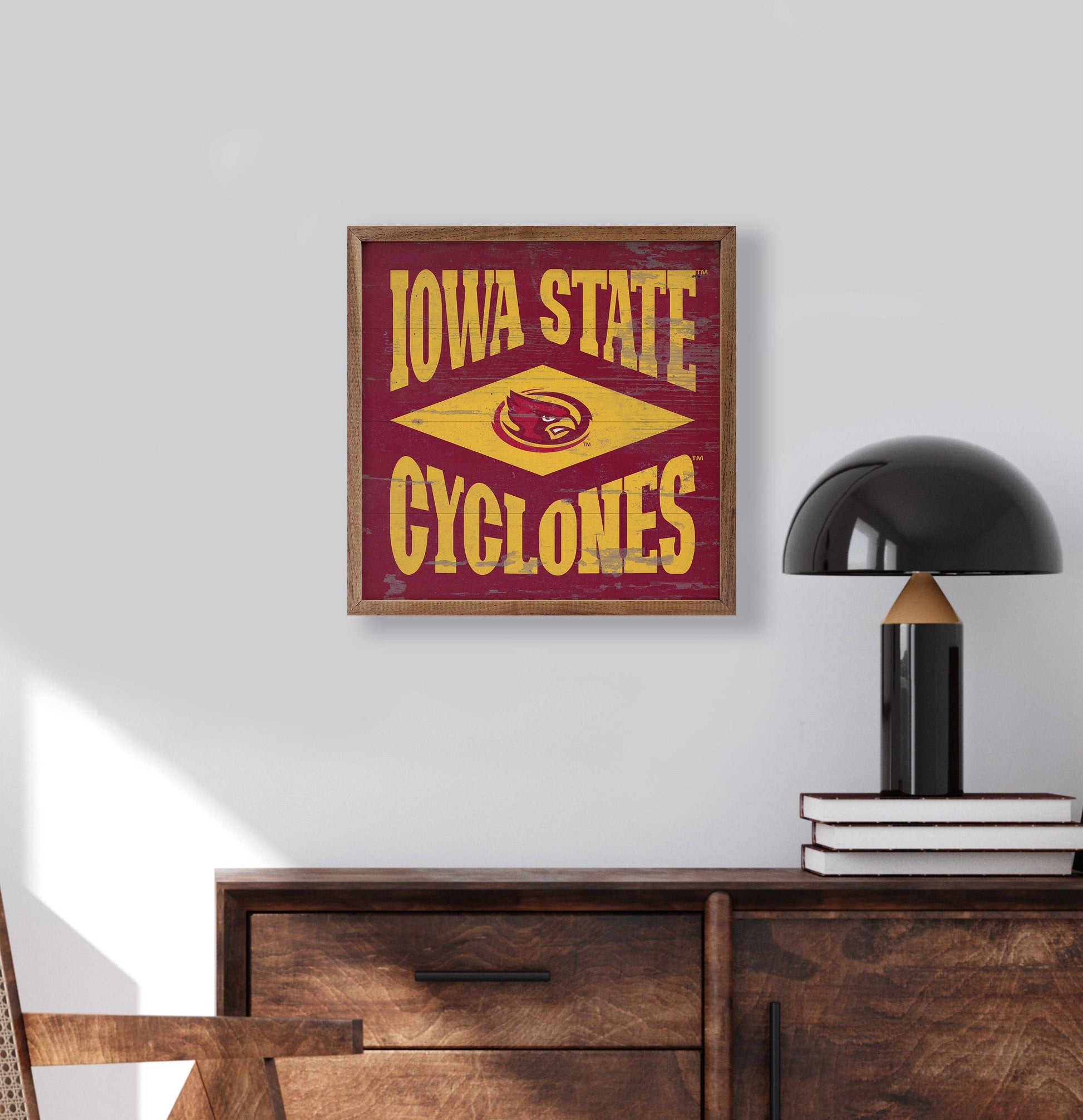 Diamond Logo Iowa State University, Feathered Farmhouse