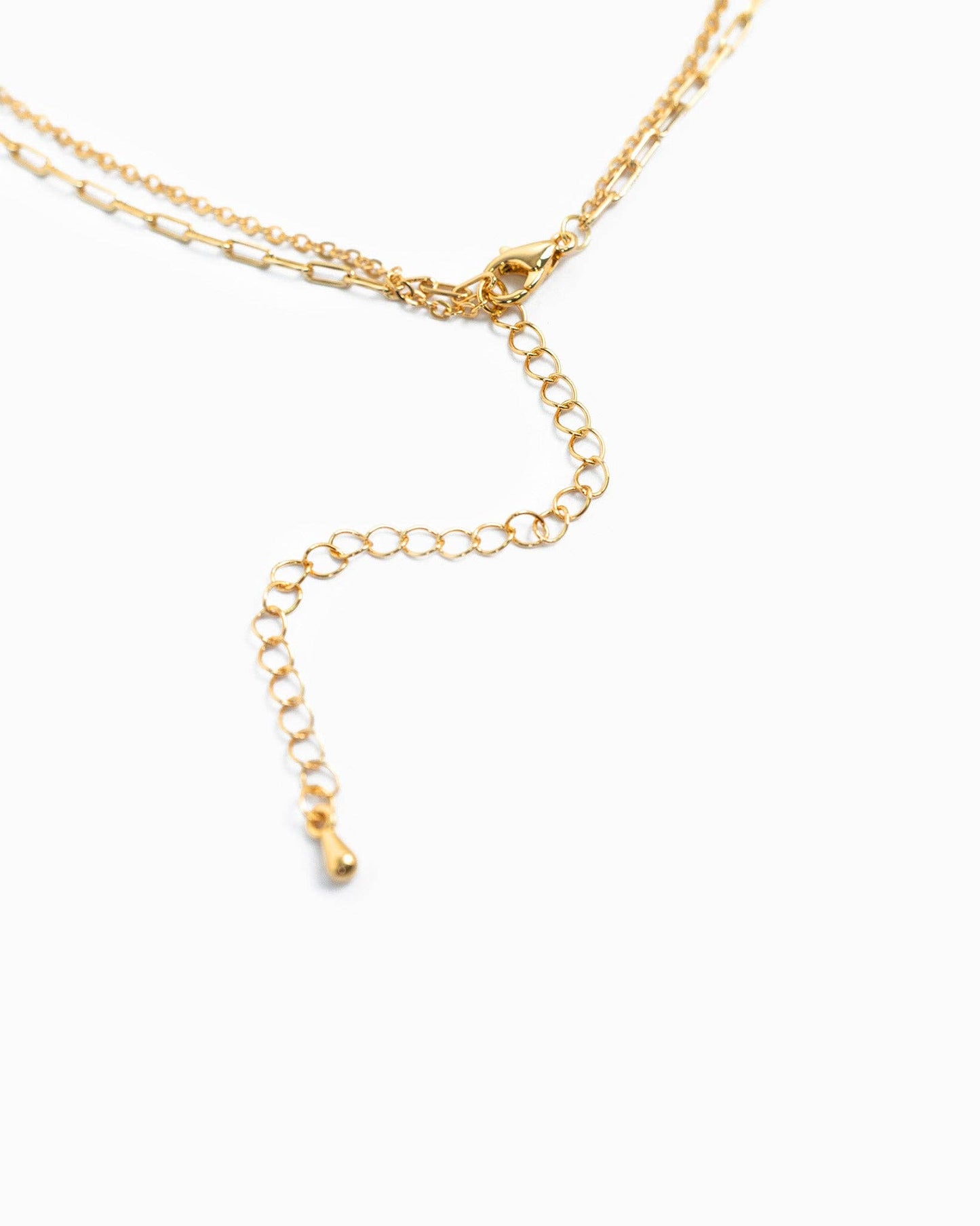 Western Layered Turquoise Heart & Faith Charm Necklace, Feathered Farmhouse