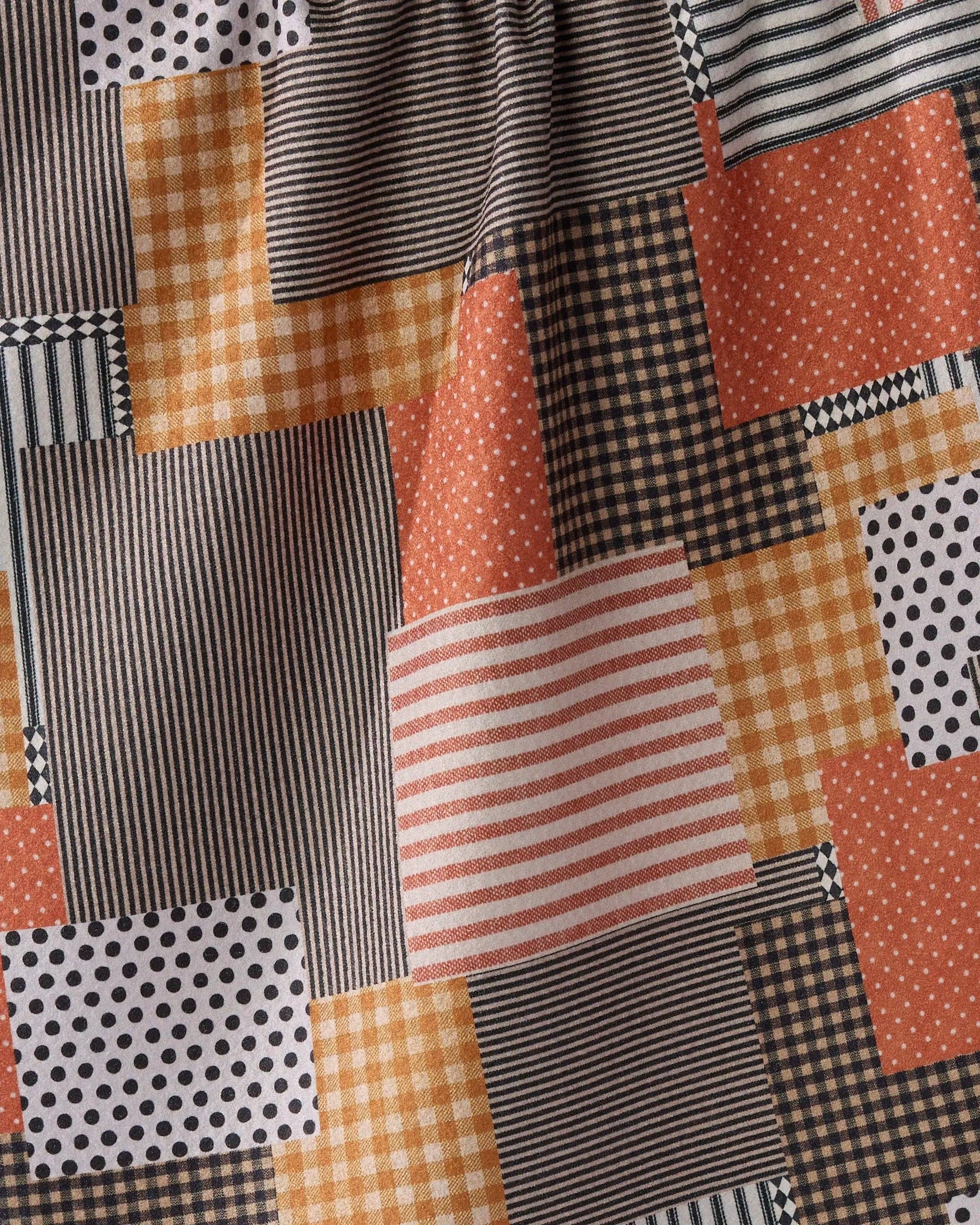 Patch and Pumpkin Tea Towel, Feathered Farmhouse