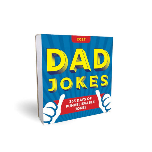 2027 Dad Jokes Boxed Calendar, Feathered Farmhouse