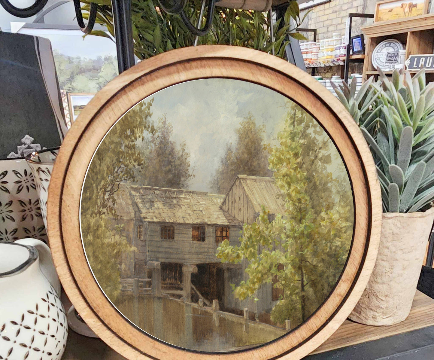 Grist Mill Art, Feathered Farmhouse