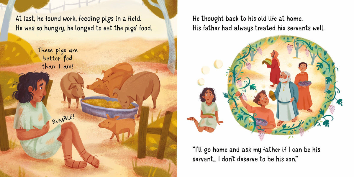 Prodigal Son Board Book, Feathered Farmhouse
