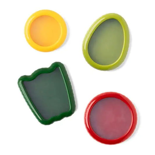 Krumbs Kitchen Silicone Produce Saver Pods, Feathered Farmhouse
