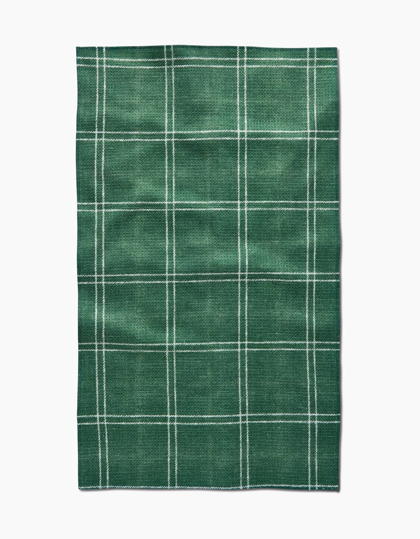 Pine Forest Plaid Tea Towel, Feathered Farmhouse