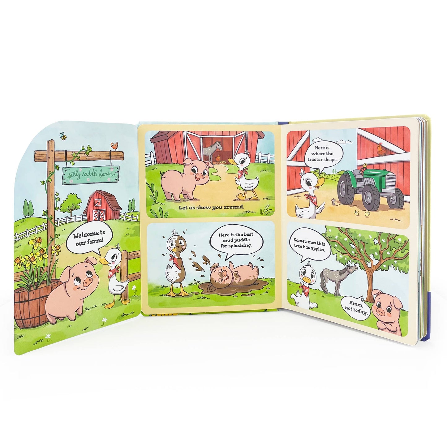 Wiggles & Waddle Farm First Graphic Novel, The Feathered Farmhouse