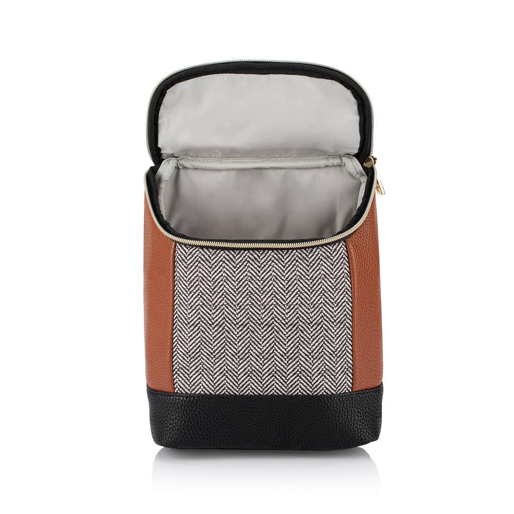 Coffee & Cream Chill Like A Boss™ Bottle Bag, Feathered Farmhouse