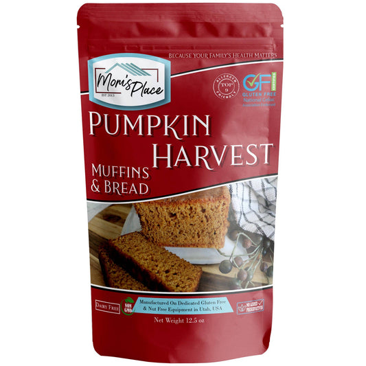 Gluten-Free Pumpkin Harvest Bread or Muffin Mix, Feathered Farmhouse