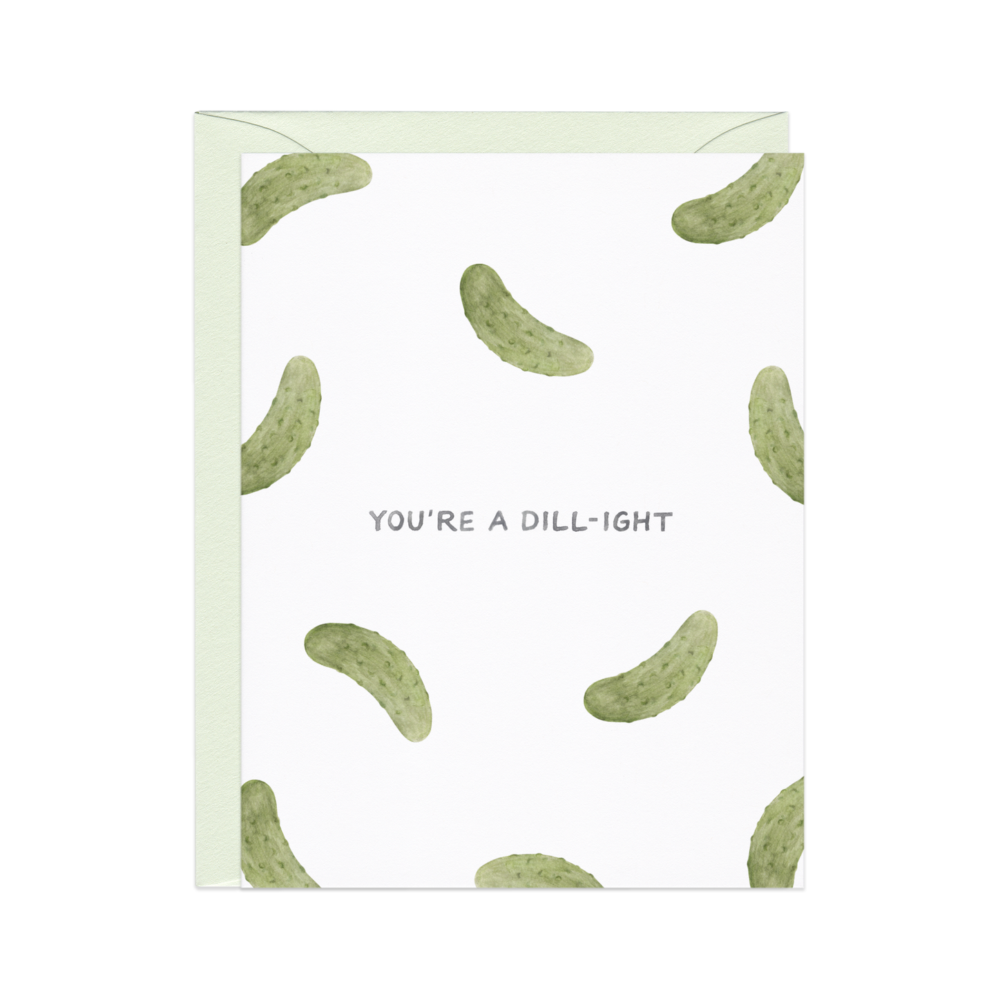 You're a Dill-ight Pickles Love Card, Feathered Farmhouse