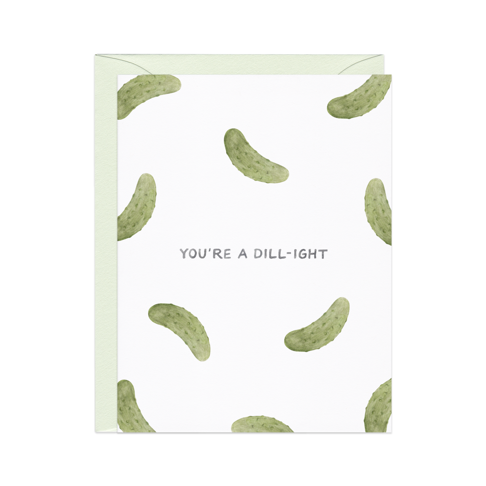 You're a Dill-ight Pickles Love Card, Feathered Farmhouse