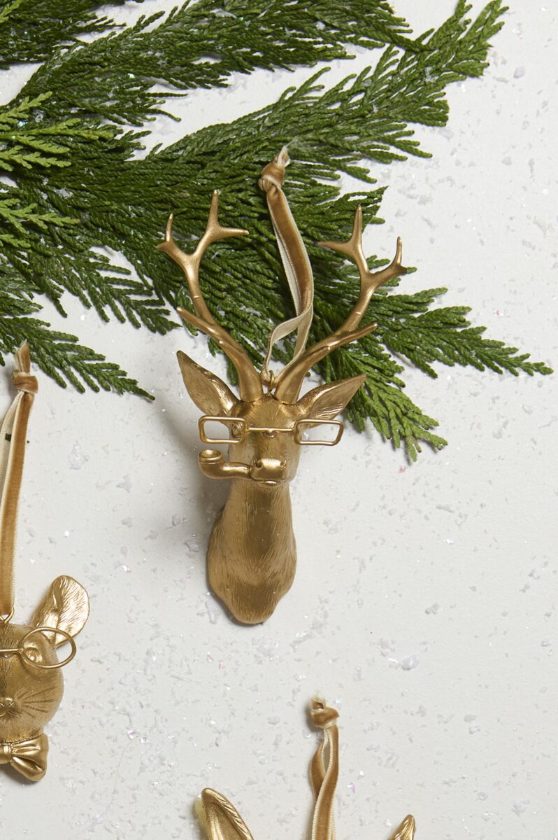 Frankie Ornament, Feathered Farmhouse