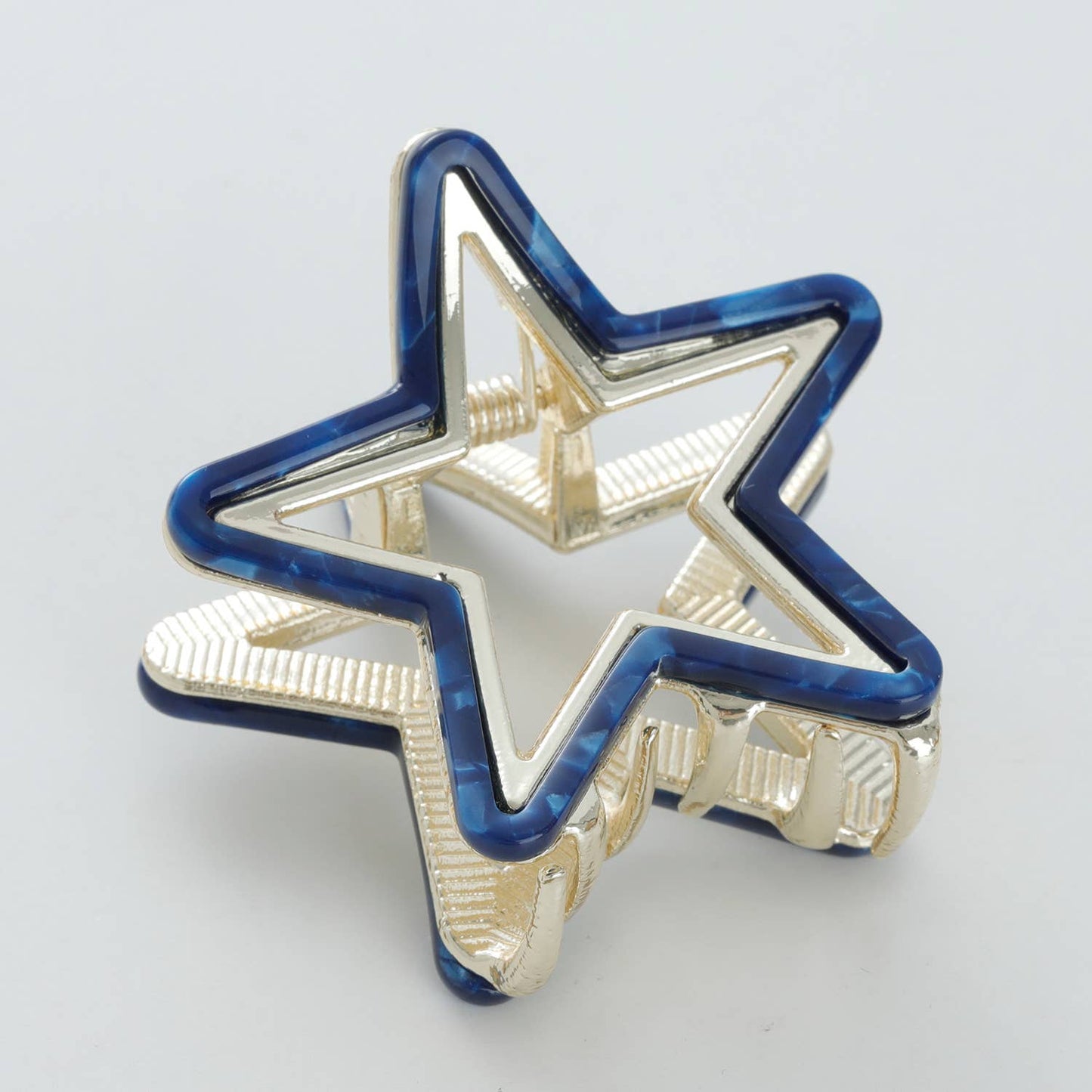 Americana Star Metal Claw Clip, Feathered Farmhouse