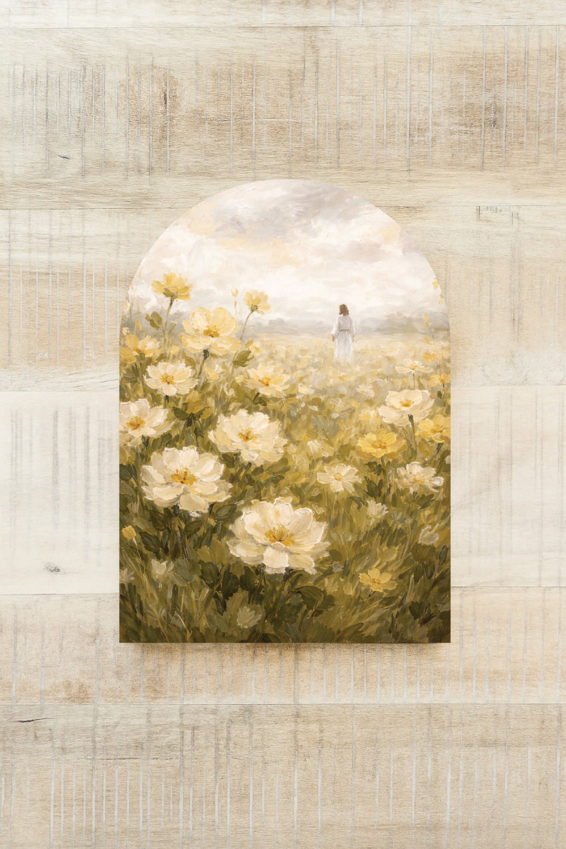 Wildflowers and Jesus Arch - The Feathered Farmhouse