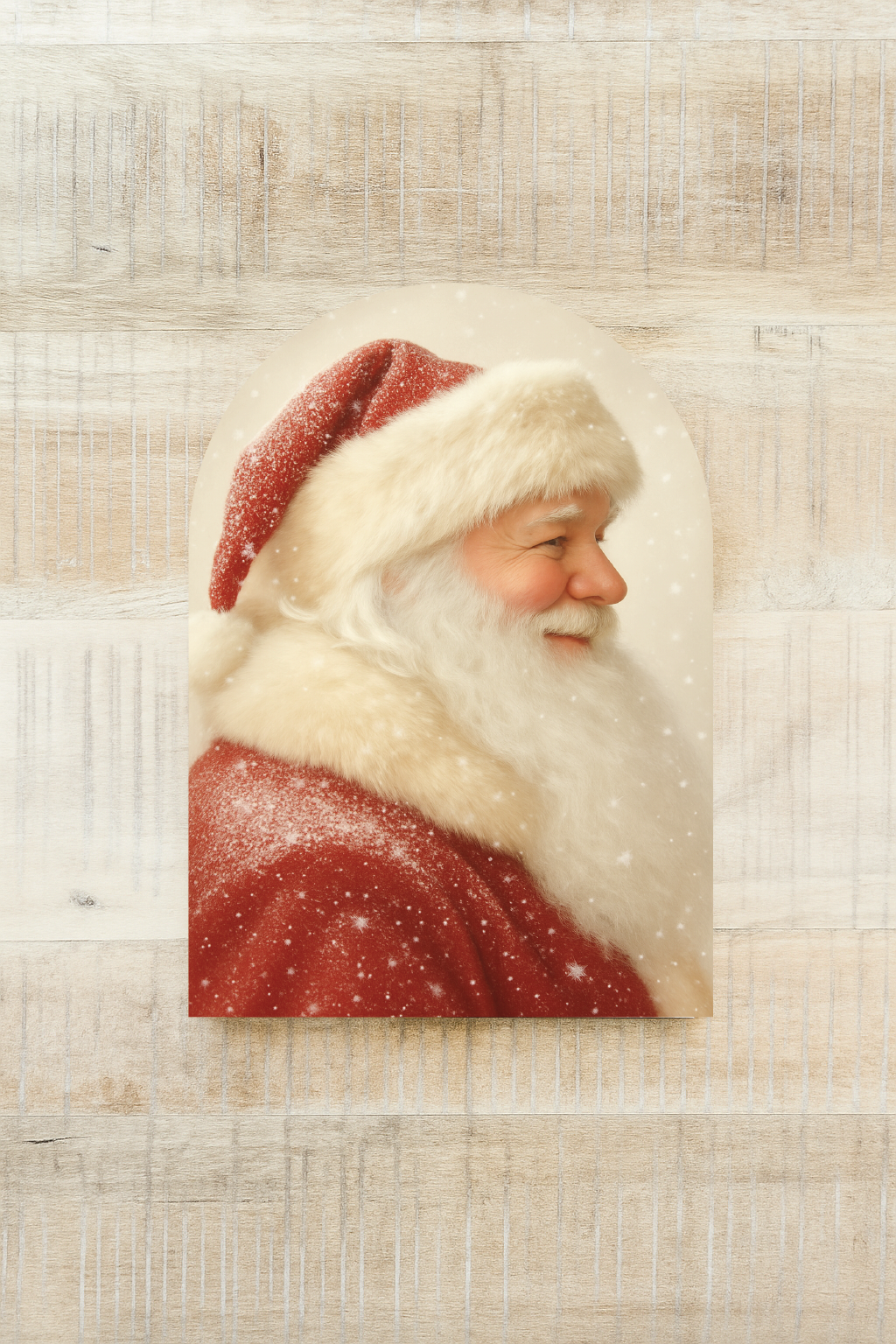 Snowy Santa Arch, Feathered Farmhouse