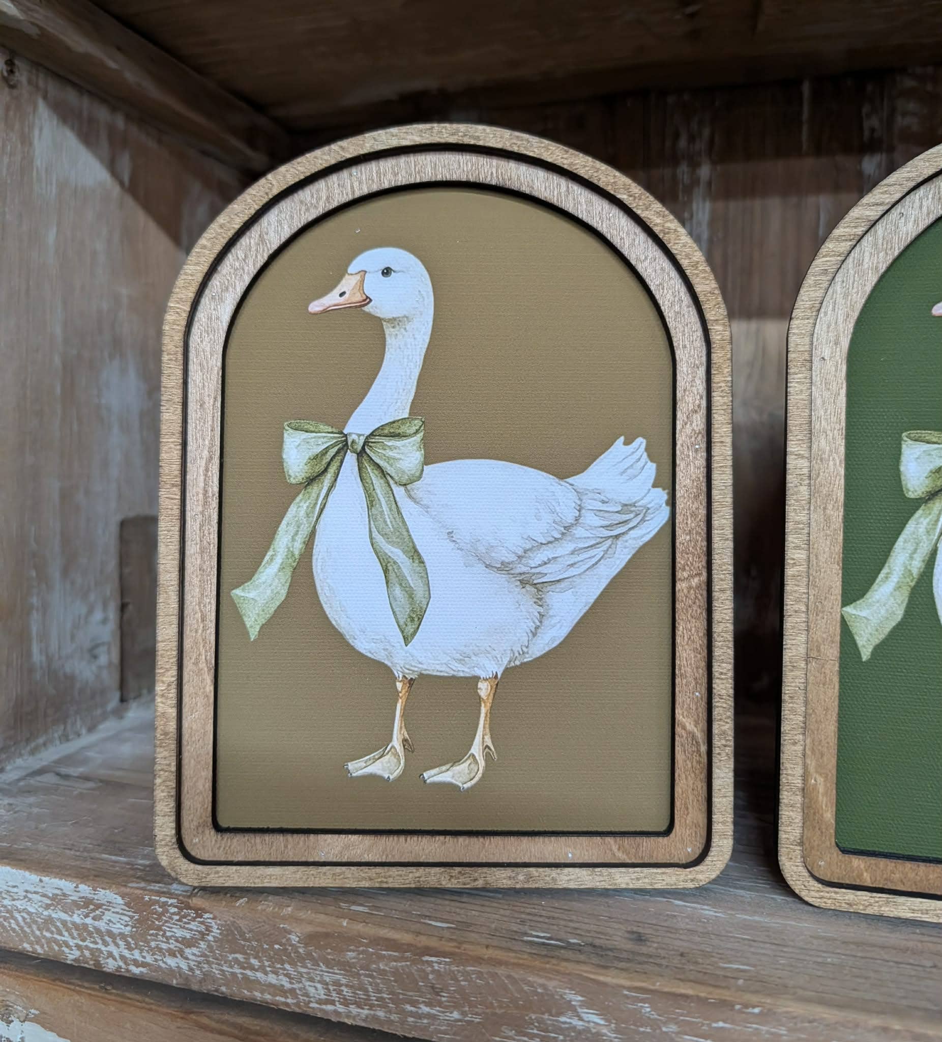 Spring Goose Arch, Feathered Farmhouse