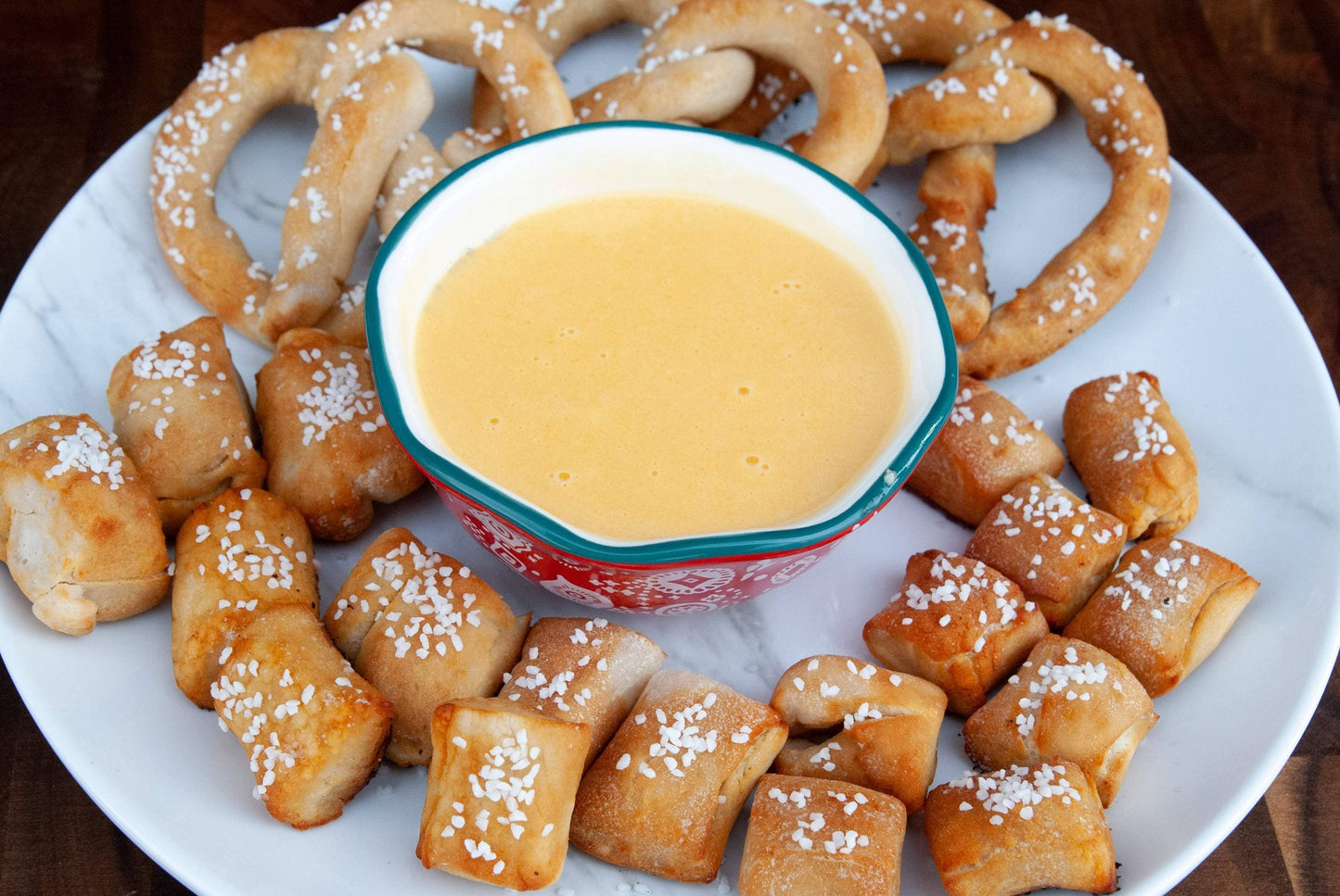 Gluten-Free Soft Pretzels with Sea Salt Mix, Feathered Farmhouse