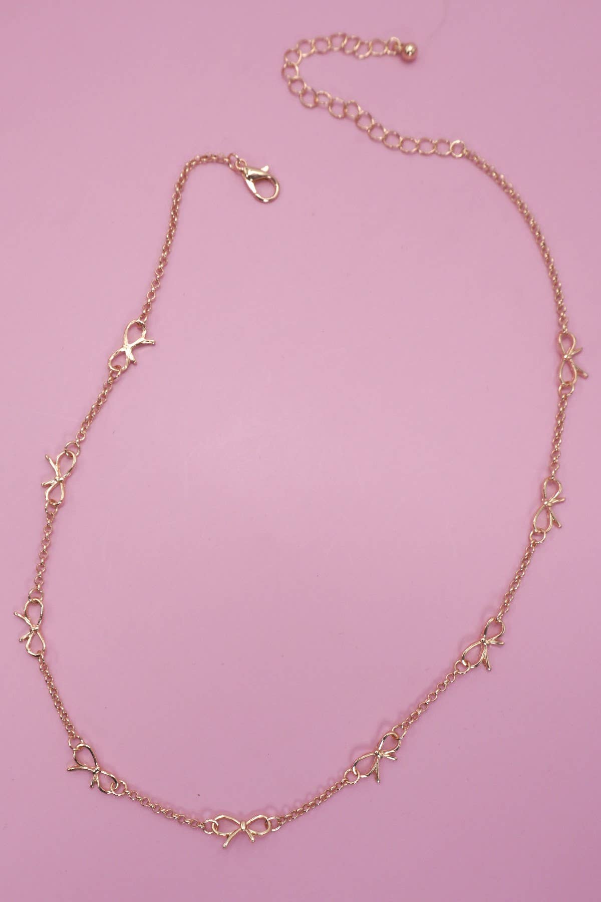 Cutout Bow Necklace, Feathered Farmhouse