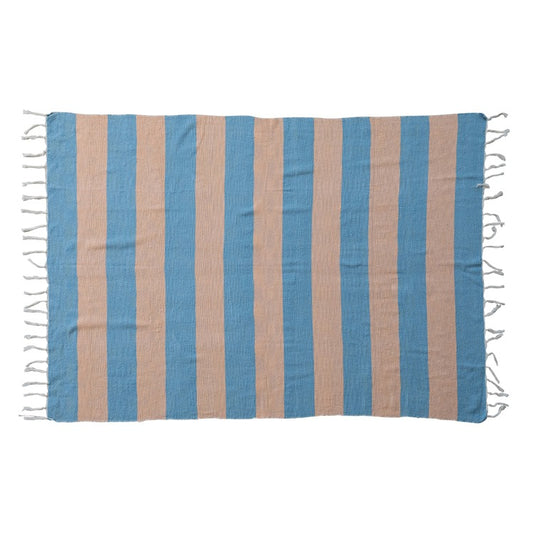 Woven Cotton Slub, Feathered Farmhouse