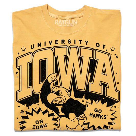 Hawkeyes Max Tee, Feathered Farmhouse