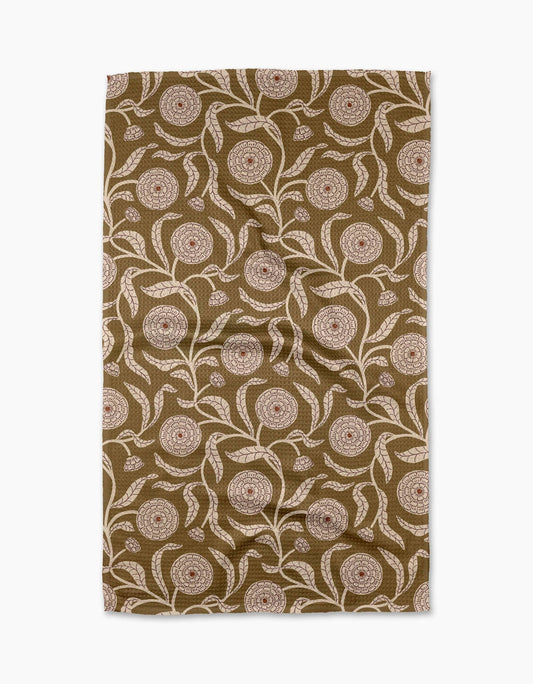 Falling Flowers Tea Towel, Feathered Farmhouse