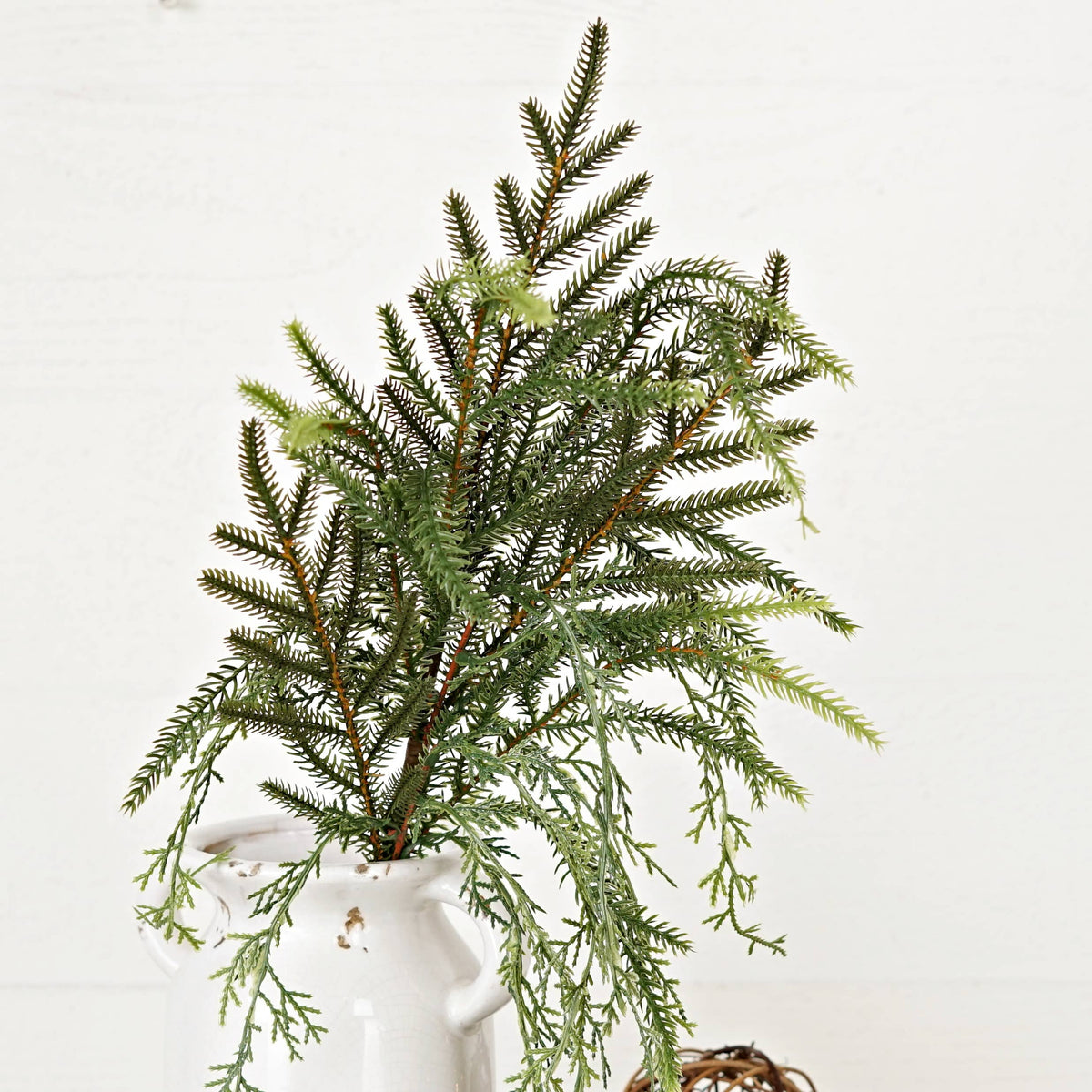 Cypress & Norfolk Soft Touch Dripping Stem, Feathered Farmhouse