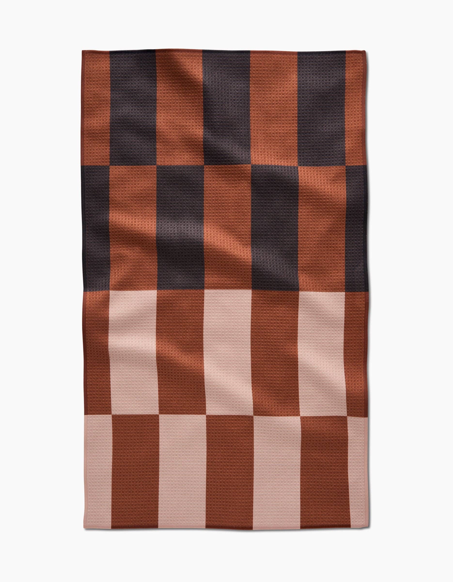Cabin Plaid Tea Towel, Feathered Farmhouse