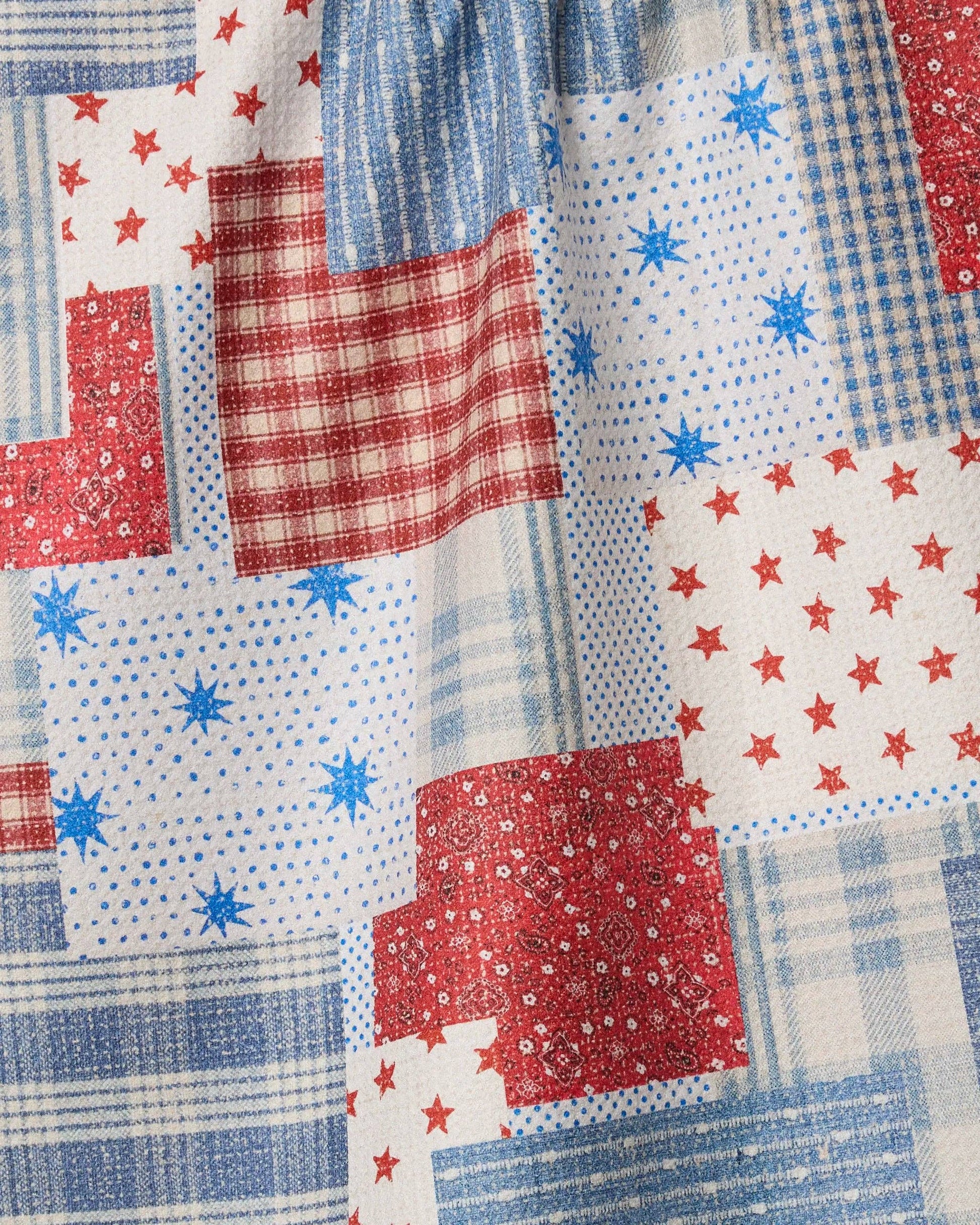 Stars and Stitches Tea Towel, Feathered Farmhouse