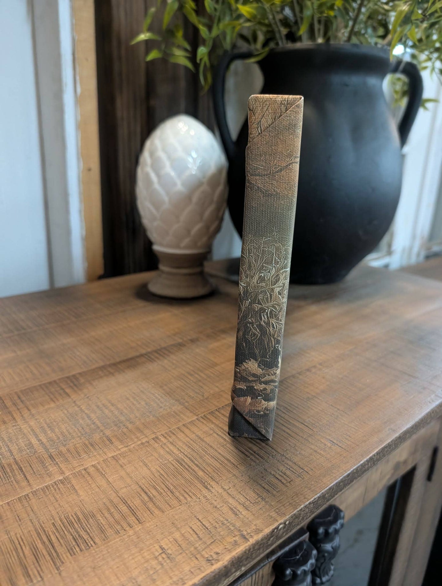 Canvas Farmhouse Flag, Feathered Farmhouse