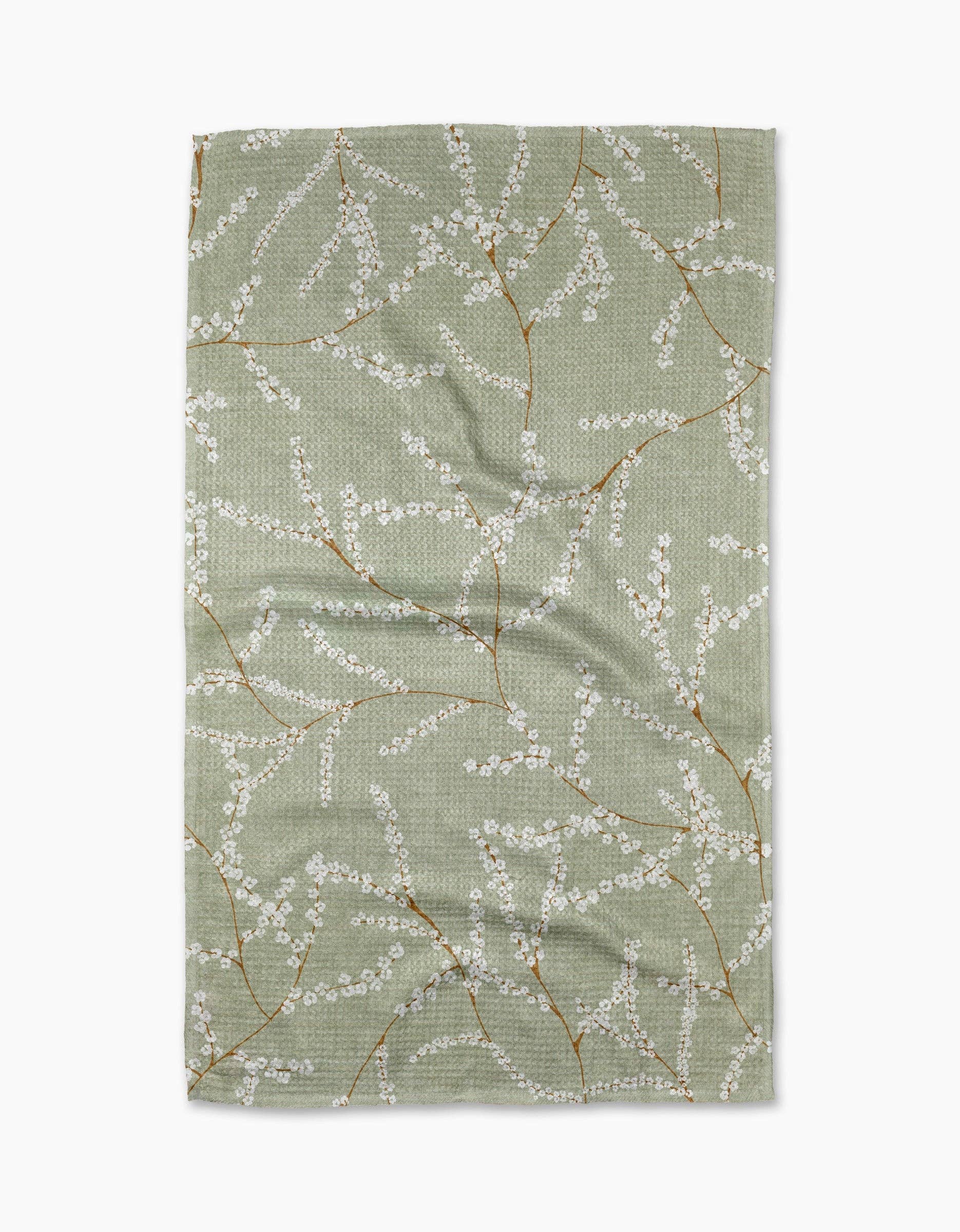 Quiet Flowers Tea Towel, Feathered Farmhouse